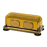 Wolo Model  3400M-A Priority Magnet Mount 3 LED Mini Bar Light - Amber by Wolo