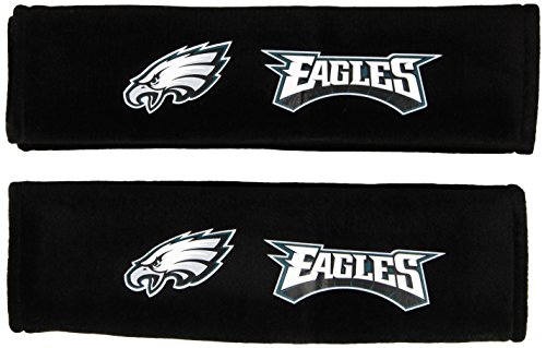 Bsi Products Bsi NFL Philadelphia Eagles Seat Belt Pads (2Pk)