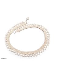 Silver choker, Rococo