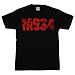 METAL GEAR SOLID MGS4 LOGO W/ BULLET Licensed Black Cotton Tee