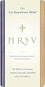 NRSV Go-Anywhere Bible w/Apoc NuTone (tan/blue)