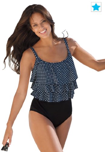 ruffled swimsuit product image