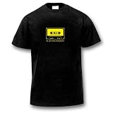 Buch: nerd In loving Memory T Shirt, Größe L, schwarz