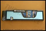 Broadway Blue Mirror 300mm Flat Rear View Mirror.