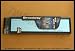 Broadway Blue Mirror 300mm Flat Rear View Mirror