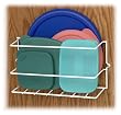 Plastic Lid Holder (White) (11.5