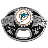 Miami Dolphins NFL Bottle Opener Tailgater Belt Buckle