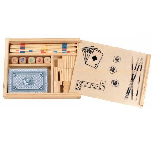 Imagen principal de 4 en 1 - Mikado, Cartas, Poker y Dominó