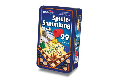 Noris 606112580 - 99-iger Spielesammlung in Metallbox Preisvergleich
