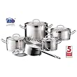 Elo Topfset Profi Cristal 5-tlg. , 4 T�pfe + 1 Stielkasserole