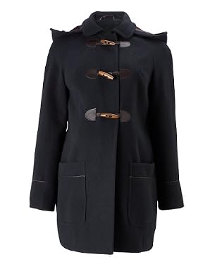 Maternity Navy Duffle Coat