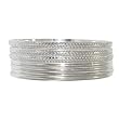 Set Of 7 Bangles In Silver
