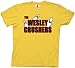 Search : The Big Bang Theory Wesley Crushers Bowling Gold Adult T-shirt Tee