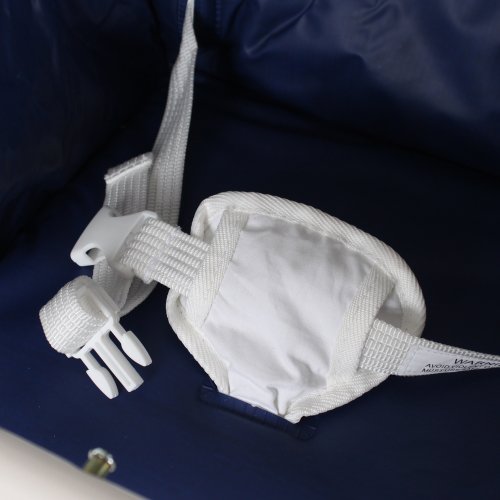 Imagen 5 de TecTake Trona para niños con bandeja y bebés azul