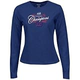 Reebok New York Giants Sky Blue Girls Youth Super Bowl XLII Champions Starblue Night Long Sleeve T-shirt