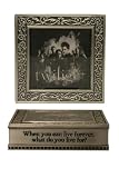 Twilight Square Metal Jewelry Box BTS "Bella & Cullen's" AFL