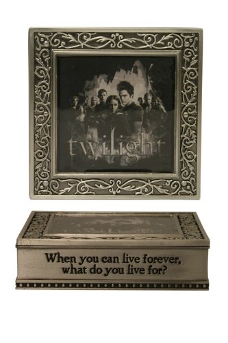 Twilight Square Metal Jewelry Box BTS Bella & Cullen's AFL