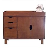 Bundle-88 blu Changing Table Finish: Wheat Stain