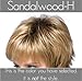 Noriko ANGELICA Wig for Rene of Paris Synthetic Hair and Wig Lift Comb (Color Selected: SANDALWOOD-H) - Bundle - 2 Items