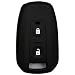 KMH Silicone Key Cover For Tata Indica Vista/Manza 2 Button Remote Key (Black) RS.195.00