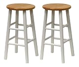 Review Winsome Wood 53784 / Winsome Wood S/2 Beveled Seat 24