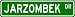 JARZOMBEK Street Sign ~ Personalized Family Lastname Sign ~ Gameroom, Basement, Garag...