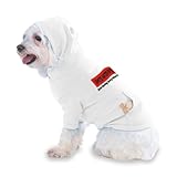 IMAGE OF WHITE WATER RAFTER And loving every minute of it Hooded T-Shirt for Dog or Cat Small White