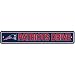 New England Patriots Plastic Street Sign 