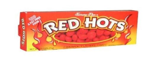 Ferrara Pan Count Good Red Hots, 2.5-Ounce Boxes (Pack of 48) by Ferrara Pan