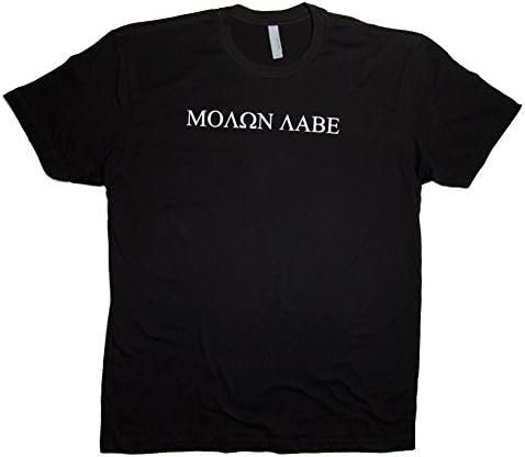 Molon Labe Shop Men's Molon Labe Shirt X-Large Black