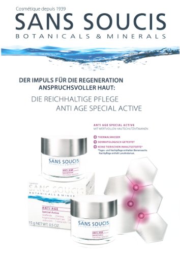 Sans Soucis Anti Age Special Active Nachtpflege extra rich 50 ml Preisvergleich