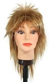 16 Strawberry Blonde and Pale Blonde curls synthetic wig