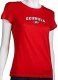 Soffe University of Georgia Women's Junior Short Sleeve Tissue Tee