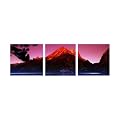Grand Tetons Canvas Wall Art 3-pc. Set - 12x12"