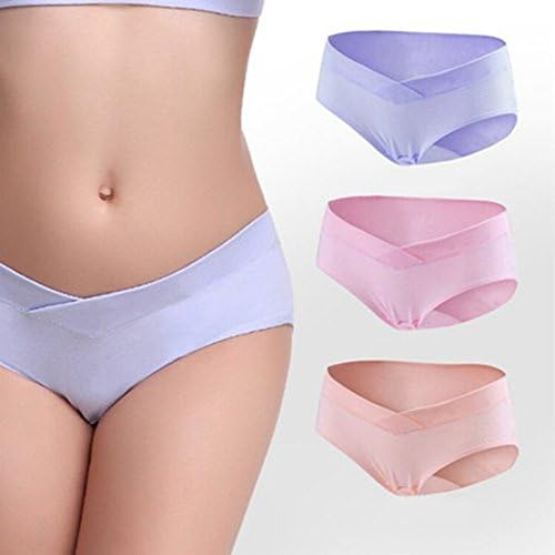 Katherine Women's Plus Swimwear Bottoms Maternity Low Rise Bikini(3 pack)