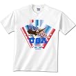 Show your American pride with this patriotic eagle flag t-shirt