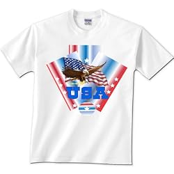 Show your American pride with this patriotic eagle flag t-shirt