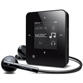 Creative Zen Style M100 8GB Touch MP3 Player - Black