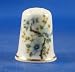 Porcelain China Collectable Thimble - Japanese Hibiscus Blossom with Free Gift Box