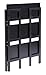 Winsome Wood Terry Shelving, Black, 3