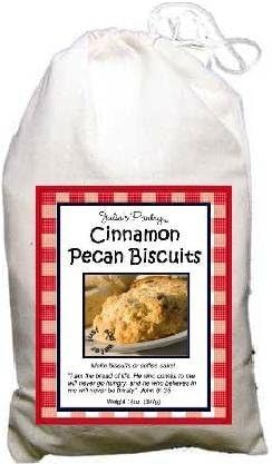 Julias Pantry JP205 Cinnamon Pecan Biscuits Cloth Bag 14oz, Pack of 3