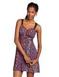 Lucy Love Junior's Lace Back Makeout Dress,Rasberry,M (7)