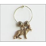 German Shepherd Dog Wine Tags