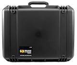 Pelican Storm iM2620 Case with Wheels, Watertight, Padlockable Case, No Foam or Divider Interior, Black