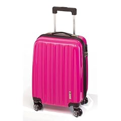 Koffer Trolley Reisekoffer High-Tech Material 65 Hartschale Pink