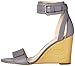 Nine West Women's Finula Leather Wedge Sandal