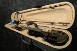 Artist Model 4 String Electric Violin -Black- by Rocket City Music Company