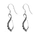 FOJO's Marcasite Figure Eight Earrings