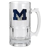 Michigan Wolverines 1 Liter Macho Mug/Beverage Cup NCAA College Athletics