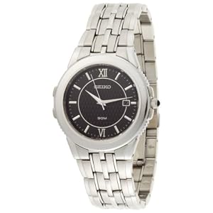 Seiko Men’s SKK637 Le Grand Sport Silver-Tone Watch